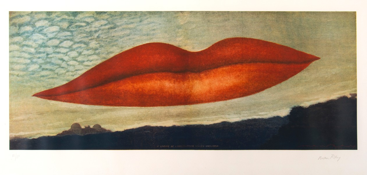 A l’heure de l’observatoire-les amoureux Man Ray, 1915 Lithographie Francis M. Naumann Fine Art-1